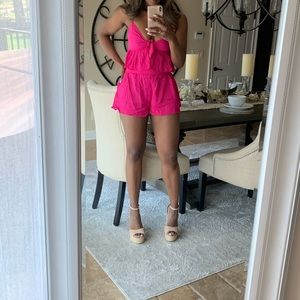 Hot pink 2 piece set